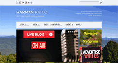 Desktop Screenshot of harmanradio.com